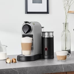 Krups Nespresso Citiz & Milk XN761B - Koffiecupmachine - Zilver - Met Melkopschuimer - Compact - Retro Design — thumbnail 5