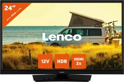 Lenco LED-2423BK - 24" LED Televisie met 12V Adapter - Zwart — thumbnail 1