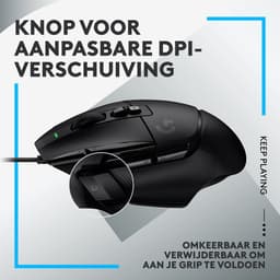 Logitech G502 X Zwart — thumbnail 3