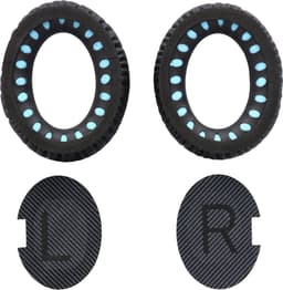 kwmobile 2x oorkussens geschikt voor Bose Quietcomfort 35 35II 25 15/QC35 QC35II QC25 QC15 - Earpads voor koptelefoon in zwart — thumbnail 4