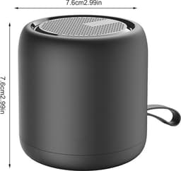 Draadloze Draagbare Luidspreker F11 Mini-luidspreker Waterdicht & TWS-stereokoppeling & Subwoofer & Spraakoproepfunctie & Type-C Snelladen, Waterproof Wireless Speaker 24 Uur Batterijduur Verjaardag-Cadeau-Muziek — thumbnail 4