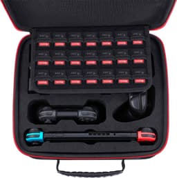 YONO Opbergtas XL geschikt voor Nintendo Switch - OLED - Beschermhoes - Koffer - Case - Hoes - Accessoires - Zwart — thumbnail 5