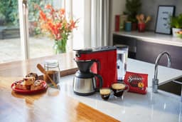 Philips Senseo Switch Koffiemachine HD6592/84 - Pad- en Filterkoffiezetapparaat - Automatische Uitschakeling - Instelbare Intensiteit - Incl Thermische Kan - Rood — thumbnail 5
