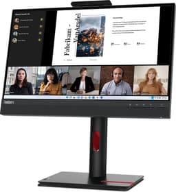 Lenovo ThinkCentre Tiny-In-One 22 computer monitor 54,6 cm (21.5") 1920 x 1080 Pixels Full HD LED Touchscreen Zwart — thumbnail 2