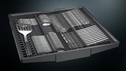 Siemens iQ300 SN23HW02ME, Vrijstaand, Volledige grootte (60 cm), Wit, Wit, Knoppen, Siemens rackMatic — thumbnail 5