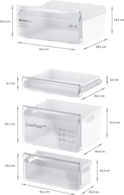 Bosch KIV865SE0 - Inbouw Koel-vriescombinatie - Sleepdeur - 267 liter - 35 dB — thumbnail 4