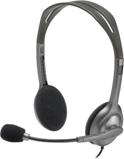 Logitech H111 - Stereo Headset - Noise Cancelling Microfoon - Zwart — thumbnail 1