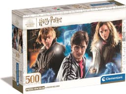 Clementoni - Puzzel - 500 Stukjes - Harry Potter 2 Compact Box - Puzzel Voor Kinderen en Volwassenen — thumbnail 2