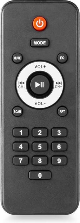 Surround set home cinema - Fenton 5.0 set met versterker en 5 speakers - Bluetooth / mp3 - Walnoot — thumbnail 5