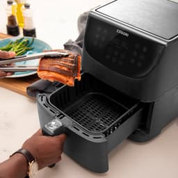 Cosori – Airfryer XL – 5.5L – 11 Programma’s – Inclusief Spiezenrek — thumbnail 3
