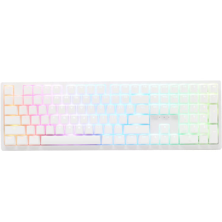 Ducky Zero 6108 Pure White gaming toetsenbord — afbeelding 1