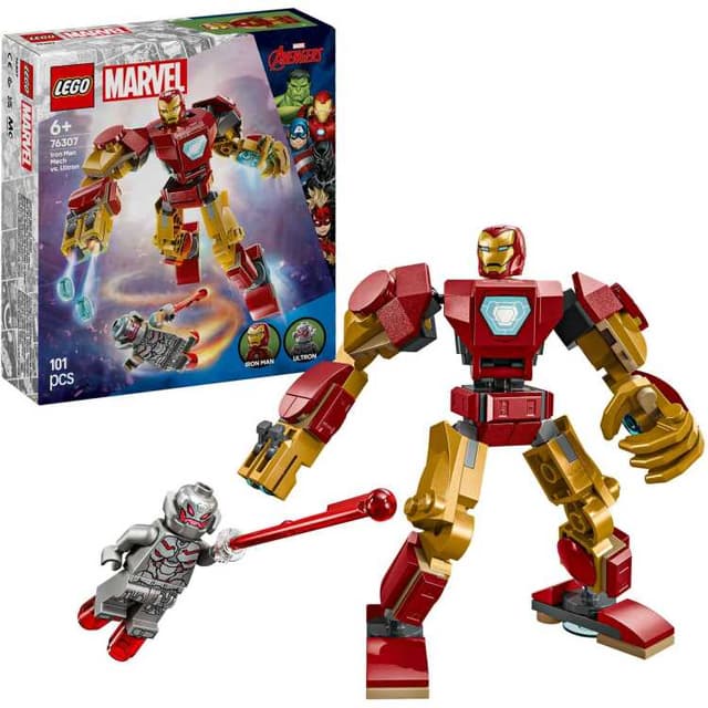 LEGO Marvel Super Heroes - Iron Man mecha vs. Ultron Constructiespeelgoed