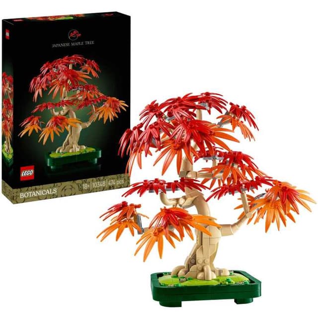 LEGO The Botanical Collection - Japanse esdoorn bonsaiboompje Constructiespeelgoed