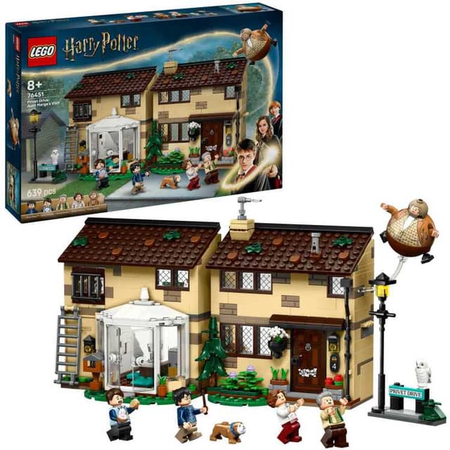 LEGO Harry Potter - Ligusterlaan: bezoek van tante Margot Constructiespeelgoed