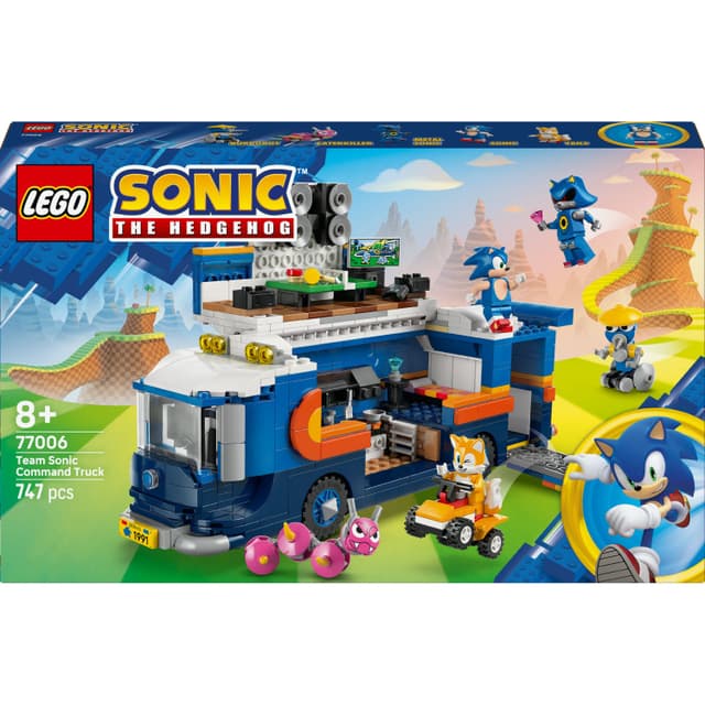 LEGO Sonic the Hedgehog - Team Sonic commandotruck Constructiespeelgoed