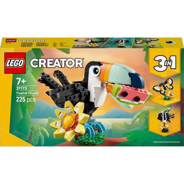 LEGO Creator - Wilde dieren: tropische toekan Constructiespeelgoed