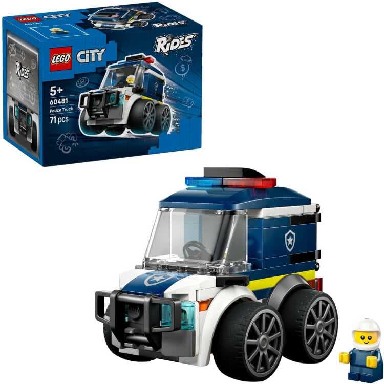 LEGO City - Voertuigen - Politiewagen Constructiespeelgoed — afbeelding 1