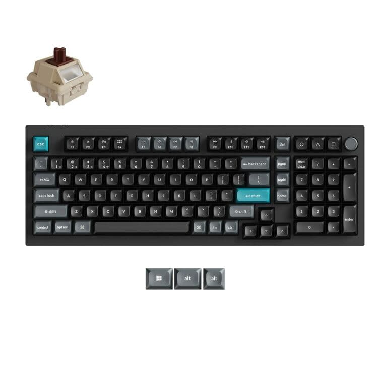 Keychron Q5 Ultra-M3 8K Wireless Custom Mechanical Keyboard toetsenbord — afbeelding 1