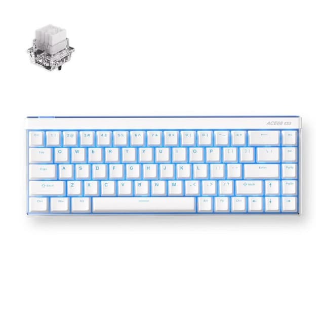 MCHOSE Ace 68 Air Hall Effect Magnetic Switch Gaming Keyboard gaming toetsenbord