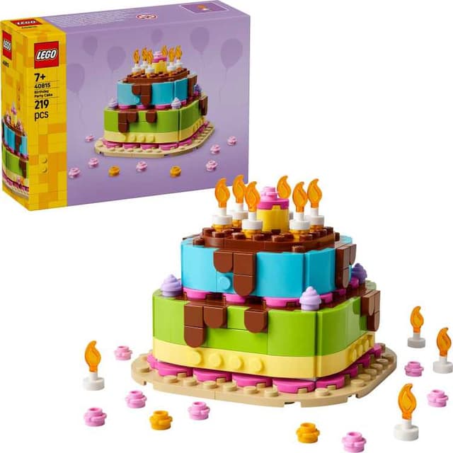 LEGO Icons - Verjaardagstaart Constructiespeelgoed