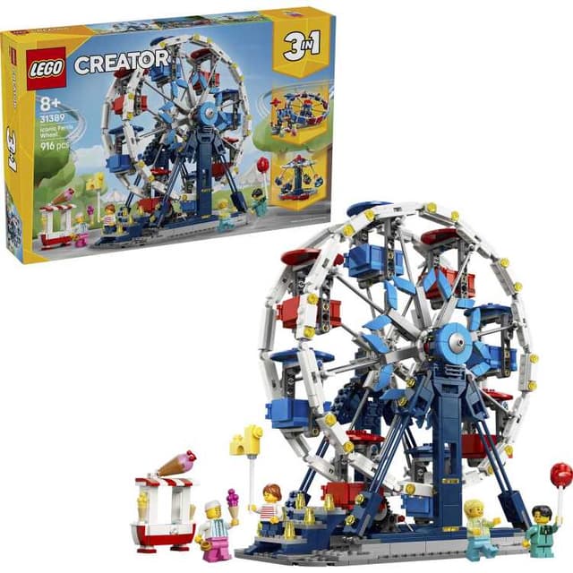 LEGO Creator 3-in-1 - Klassiek reuzenrad Constructiespeelgoed