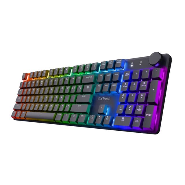 Trust GXT 868 Torix Premium draadloos mechanisch gaming toetsenbord