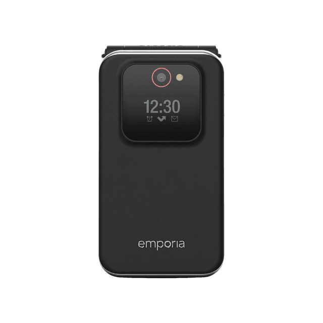 EMPORIA Joy 4G Senior Feature Phone - Zwart - 128 MB Zwart
