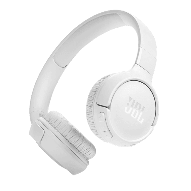 JBL Tune 520BT JBLT520BTWHTEU On-ear Draadloze hoofdtelefoon Wit