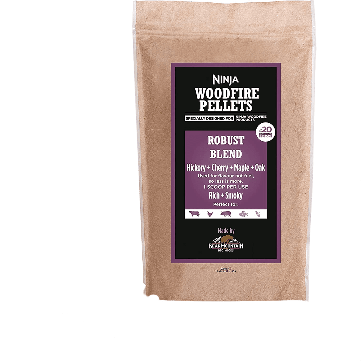 NINJA Woodfire Palletkorrels Robust — afbeelding 1