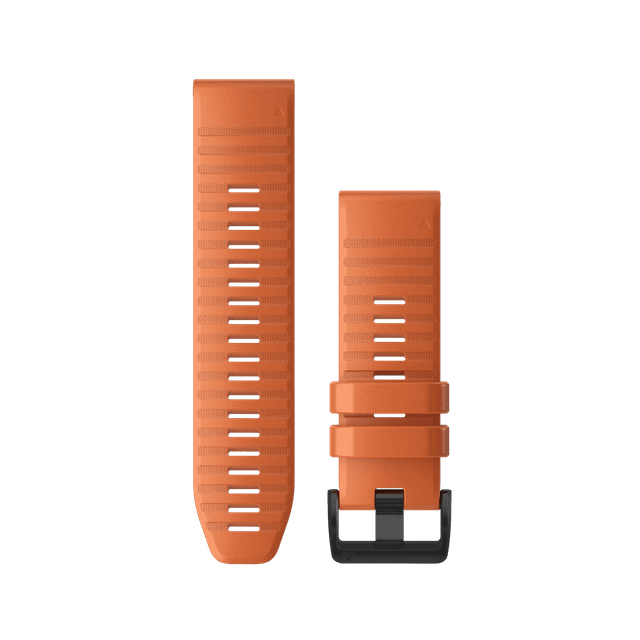GARMIN Siliconen band 26mm oranje/zwart