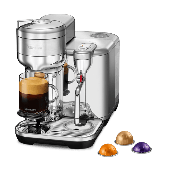 SAGE Nespresso - Vertuo Creatista - SVE850BSS4ENL1 - Capsulemachine - Zilver