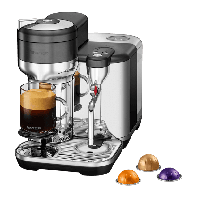 SAGE Nespresso Vertuo Creatista - Capsulemachine - Zwart-Zilver