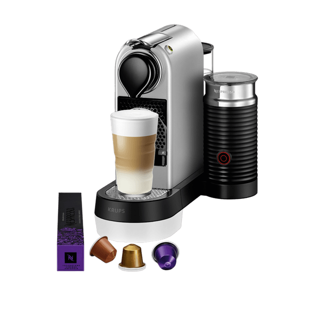 KRUPS Nespresso CitiZ & Milk XN761B - - Capsulemachine - Zilver