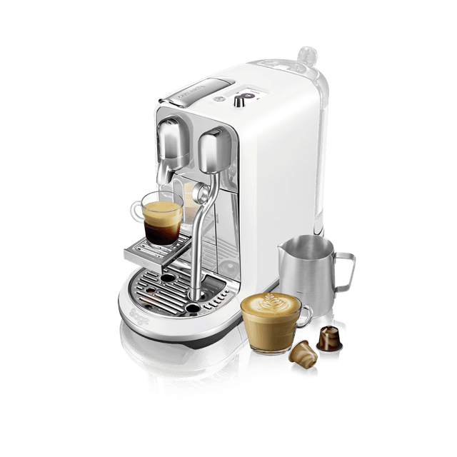SAGE Creatista Plus Sea Salt - Capsulemachine - Wit