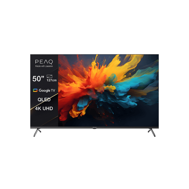 PEAQ 400566 - Ultra HD 4K - QLED-tv - 50 inch - 2024