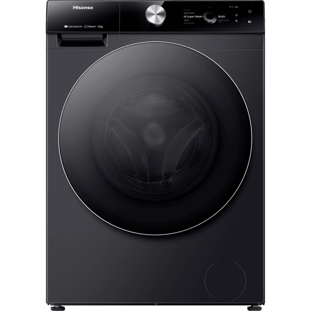 HISENSE WF7S1247BB - Wasmachine Voorlader - 12 kg - 1400 rpm - 70 dB - automatisch doseren