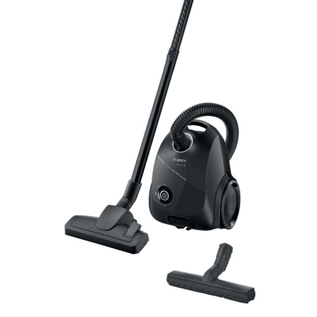 BOSCH BGLS2BA3H Serie 2 - Stofzuiger met zak - Zwart