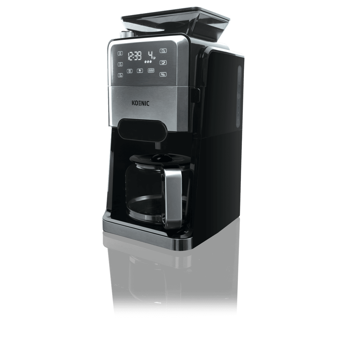 KOENIC KCM 141224 - Koffiezetapparaat - 1,5 l - Zwart — afbeelding 1