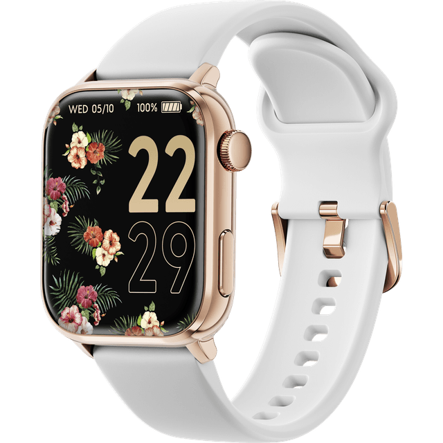 ICE-WATCH Smartwatch 2.0 1.96'' AMOLED (022537) Smartwatch Roségoud - Wit