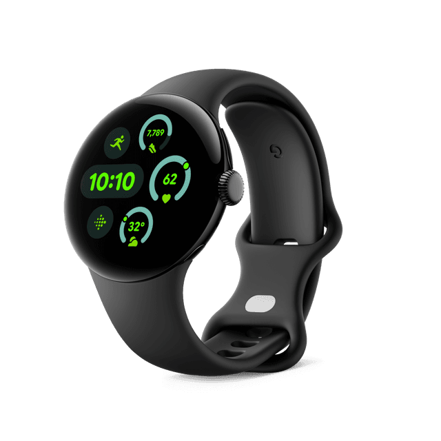 GOOGLE Pixel Watch 3 - 41 mm Zwart