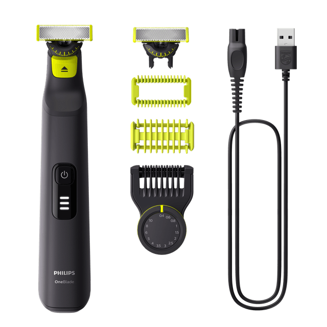 PHILIPS OneBlade Pro 360 Face + Body QP6542/15 Multigroomer Zwart