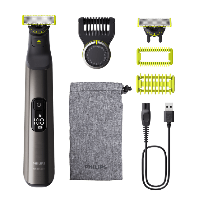 PHILIPS OneBlade Pro 360 Face + Body QP6552/15 Multigroomer Chroom
