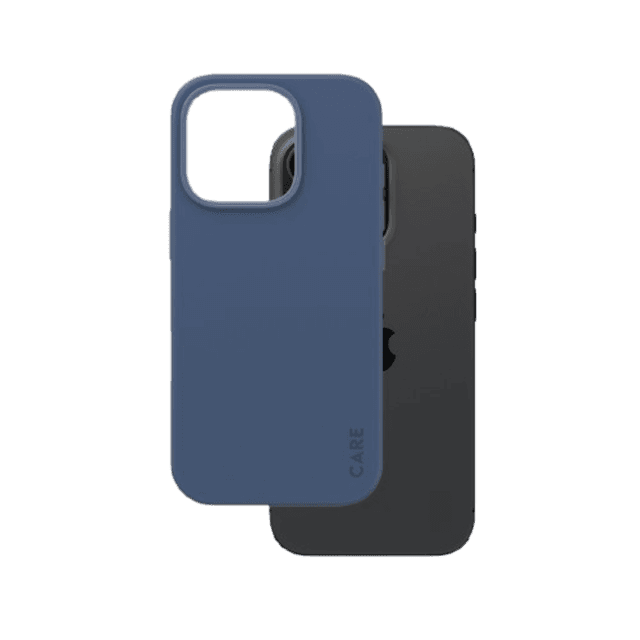 CARE Fashionable Case met MagSafe Telefoonhoesje voor Apple iPhone 2024 6.1'' Pro Blauw