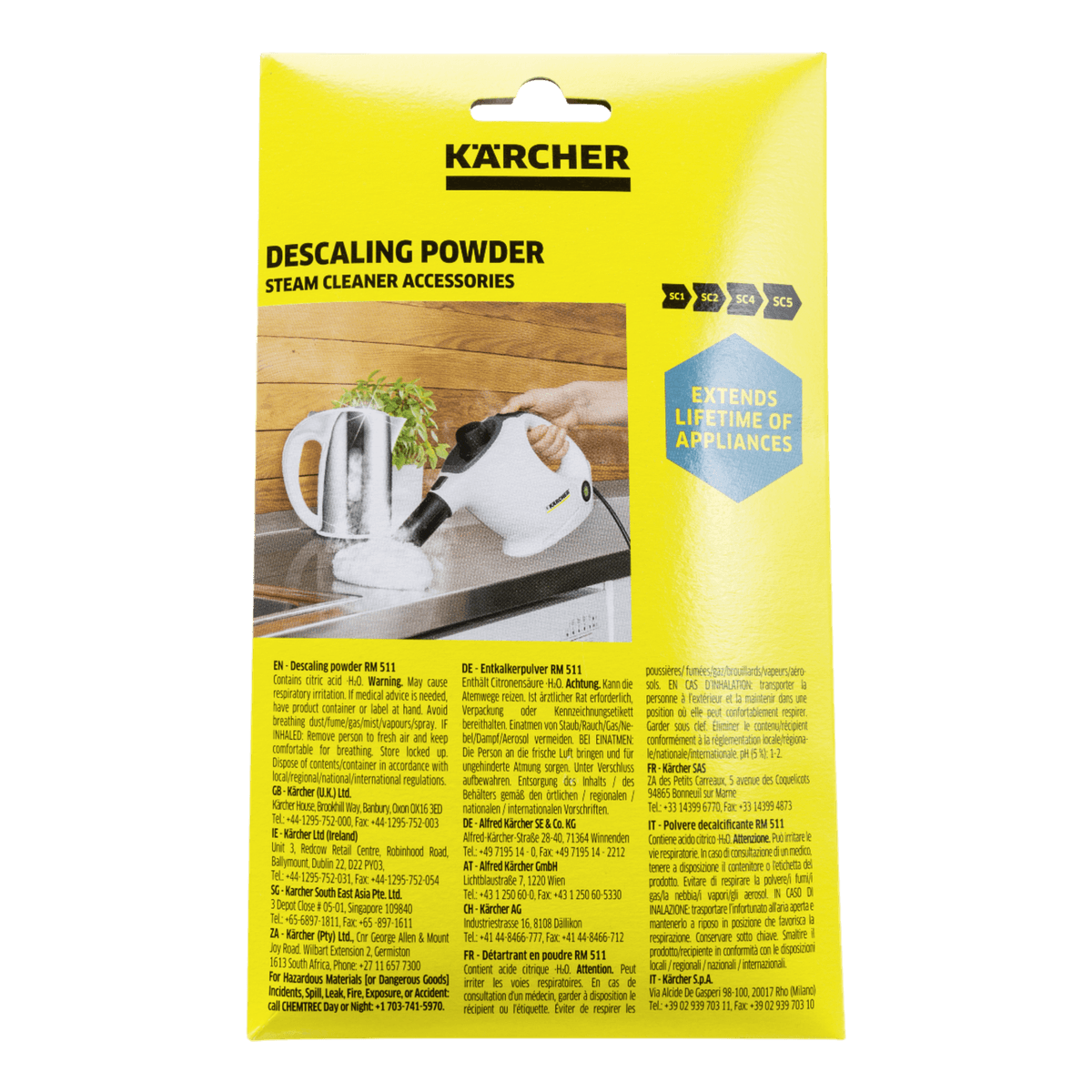 KARCHER 6x17g Ontkalker — afbeelding 1