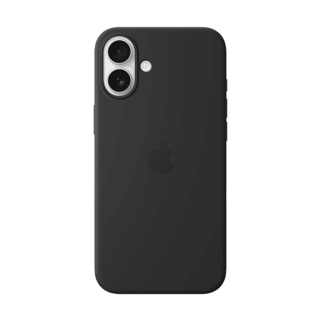 Apple Silicone Magsafe Cover Voor Apple Iphone 16 Plus Black