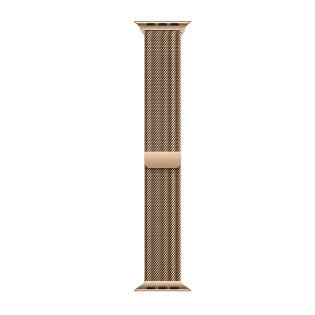 APPLE 46mm Milanese Loop S/M Smartwatch-band Gold