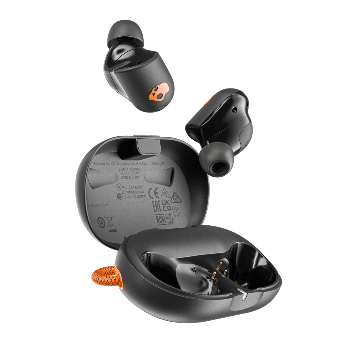 SKULLCANDY Sesh ANC Active S2SAW-S749 In-ear Draadloze oordopjes met Ruisonderdrukking Zwart — afbeelding 1