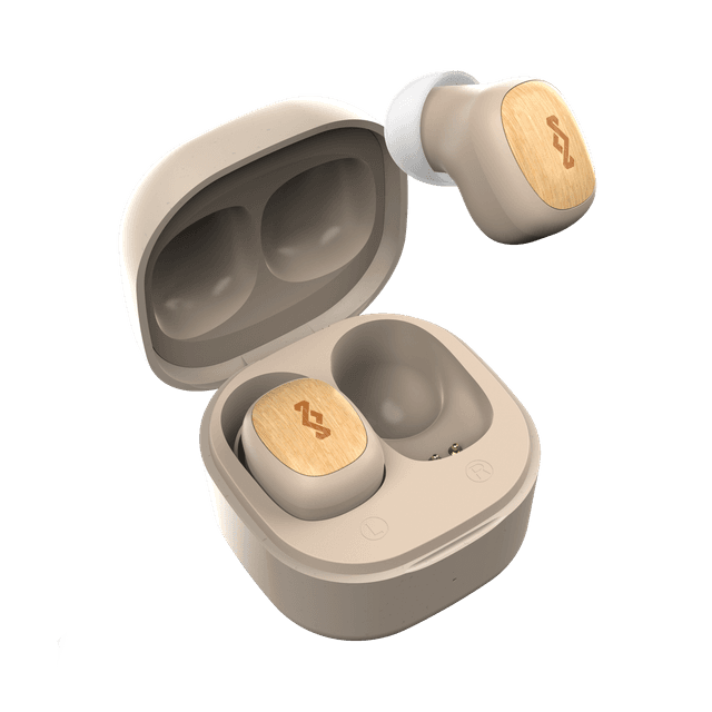 HOUSE OF MARLEY Smile Jamaica TWS EM-JE124-CE In-ear Draadloze oordopjes Met Noise-cancelling Cream