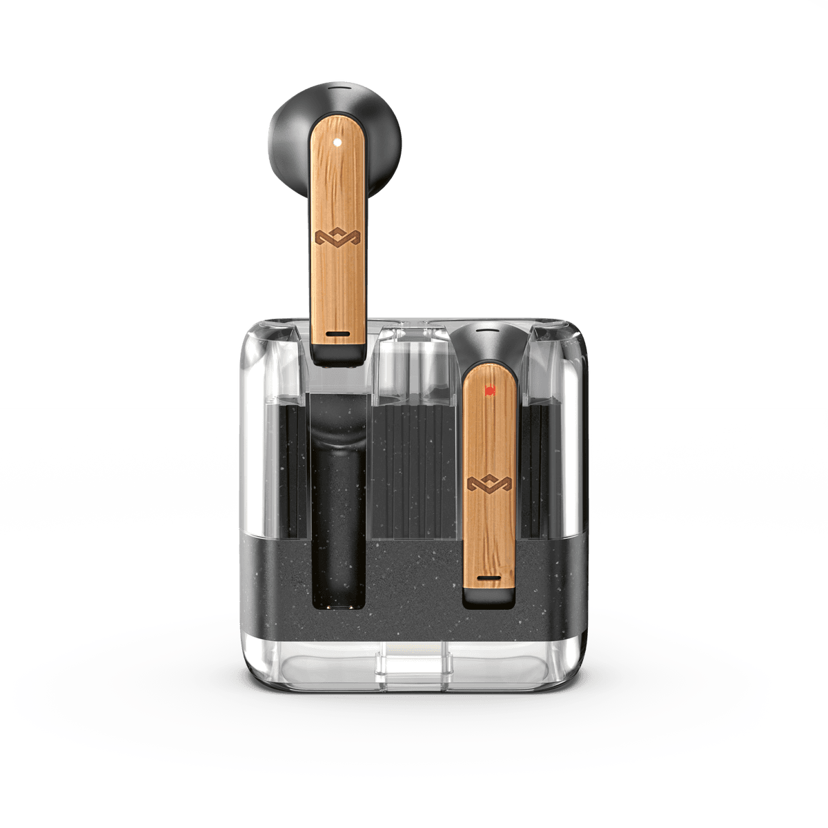 HOUSE OF MARLEY ZION TWS SB M-JE105-SB Open-ear Draadloze oordopjes Zwart — afbeelding 1