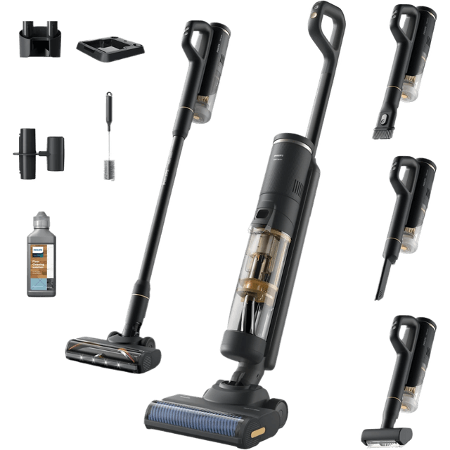 PHILIPS XW7264/11 7000 Series AquaTrio Steelstofzuiger 3 in 1 Geel